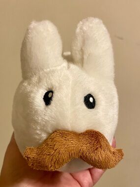 Kozik x Kidrobot Mustache Labbit Plush 7”